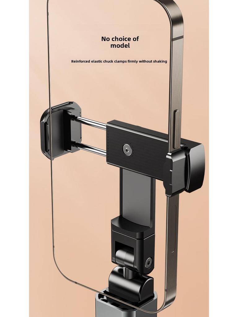 Portable Aluminum Alloy Phone Holder for Travel and Home – Foldable, Rotatable, and Telescopic Design for Airplane and High-Speed Rail Use.