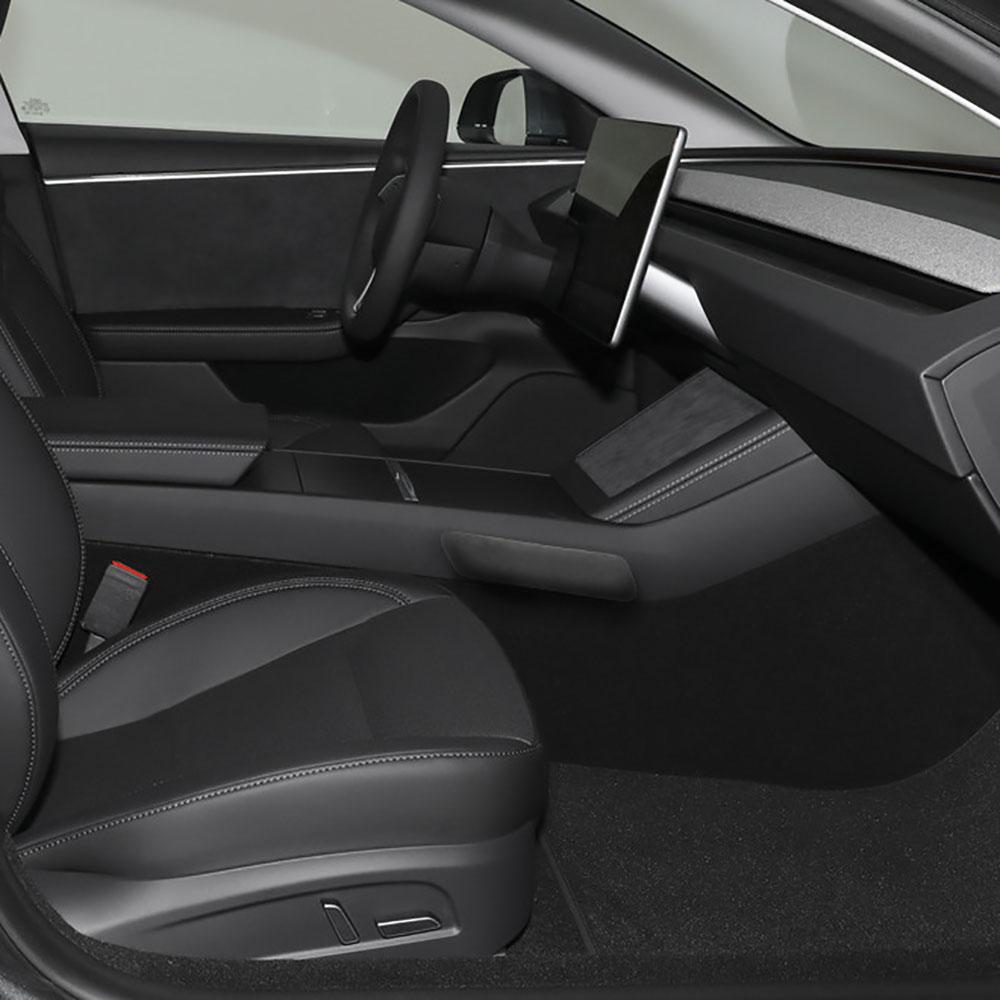 For Tesla New Model 3 Highland 2026-2026 Knee Leg Elbow Microfiber Leather Cushion Pads