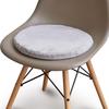Iris Plaza Flannel Chair Cushion Light Gray 35