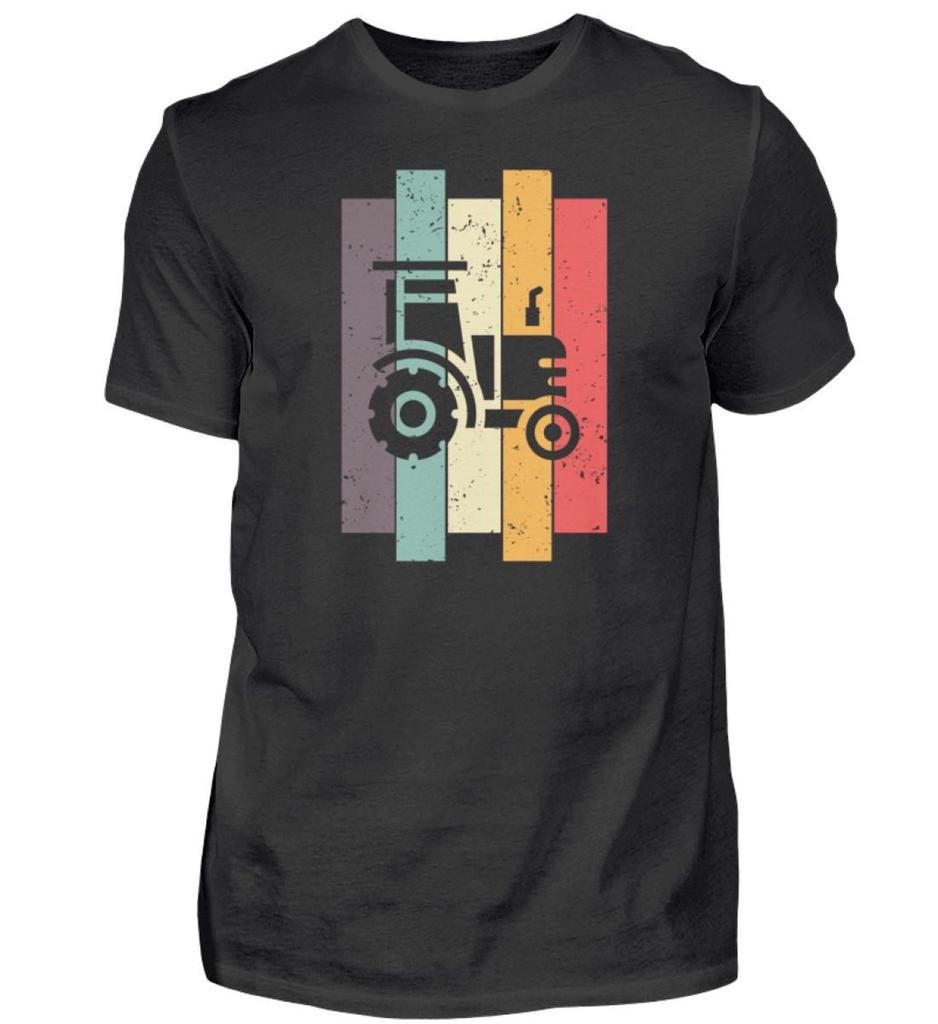 Tractor Retro T-Shirt, Farmer Gift, Farm, Vintage Agricultural Machinery, Agriculture Fan, Farmer Gift Ideas - Men's T-Shirt