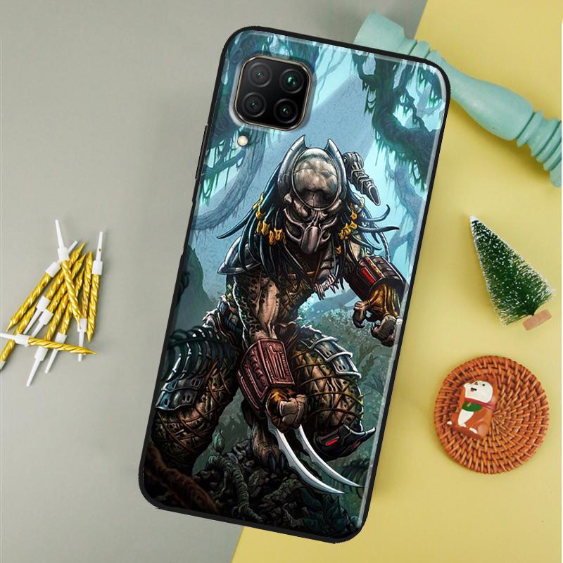 Alien Predator For Huawei P20 P40 Lite P60 P30 Pro Nova 5T 12s 12i 11i Y90 Y70 Y60 Y61 Y91 Y72 9 10 SE Case