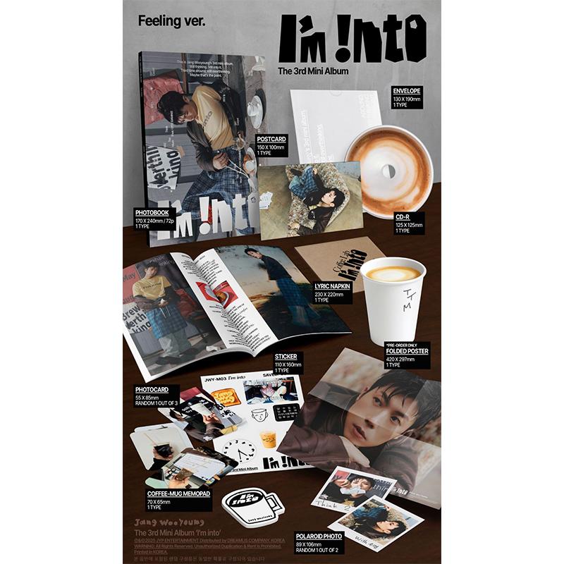 

[Попереднє замовлення] JANG WOO YOUNG(14:00) Третій міні-альбом [Я в захваті] (Думання/Відчування вер.) (+Онлайн-вигода) [NOPOB] Feeling Ver