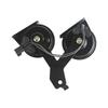 Car For Horn Assembly 9L3Z-13832-A For Ford For F-150 2009 2010 2011 2012 2013 2014 Direct Replacement Black ABS