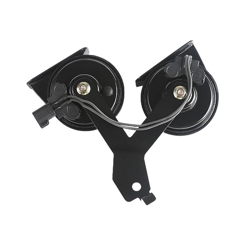 Car For Horn Assembly 9L3Z-13832-A For Ford For F-150 2009 2010 2011 2012 2013 2014 Direct Replacement Black ABS