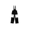 Li Ning CF Wu Xing Series Show Style Polyester Straight Leg Reflective Loose Overalls Unisex Overalls Black Gray AYKR991-3