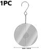 10/1Pcs Bird Deterrent Pendant Reflective Wind Spinner Outdoor Garden Decoration Shiny Wind Spinner Birds Repellent Device