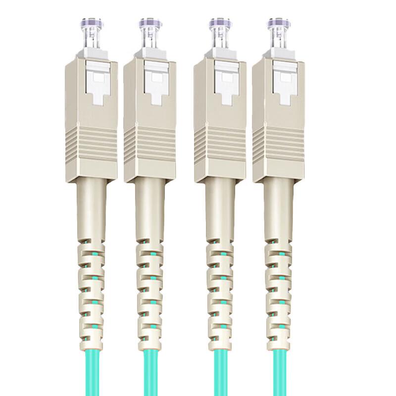 

SAMZHE LC-FC OM4 Multimode Duplex Fiber Optic Patch Cable
