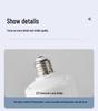 2024 Small Ceiling Fan Light with Removable Blades, E27 Base - Ideal for Bedrooms and Living Rooms