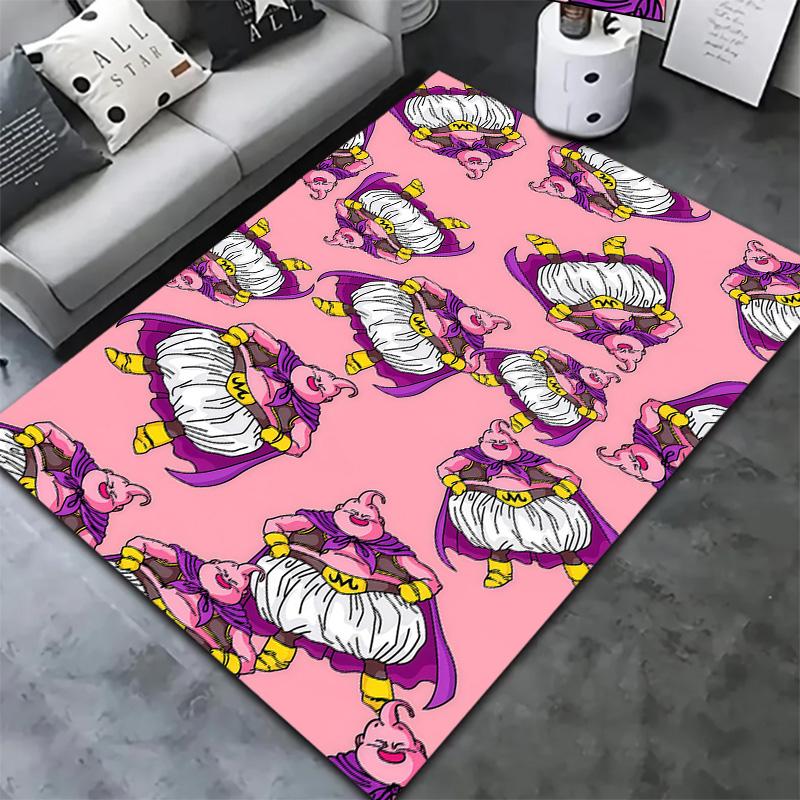 Majin Buu Carpet Rug For Living Room Bedroom Home Sofa Decoration,kids Play Nonslip Floor Mat