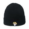 Foreign trade knitted hat women's cross-border winter mushroom embroidered thermal hat casual trend Japan and Korea cute wool hat student