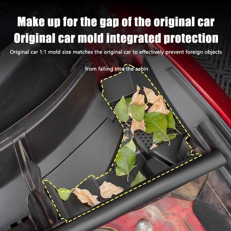 Car Front Engine Compartment Filter For Toyota RAV4 XA50 Accessories 2020~2025 LHD Protective Cover Water Tank Protective Net