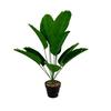 Faux Plantain Plant Artificial Banana Leaf Tree Realistic Fake Greenery