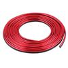 10m Interior Car LED Strip Light PVC Red Decorative Ambient Lighting Kit for Automobiles