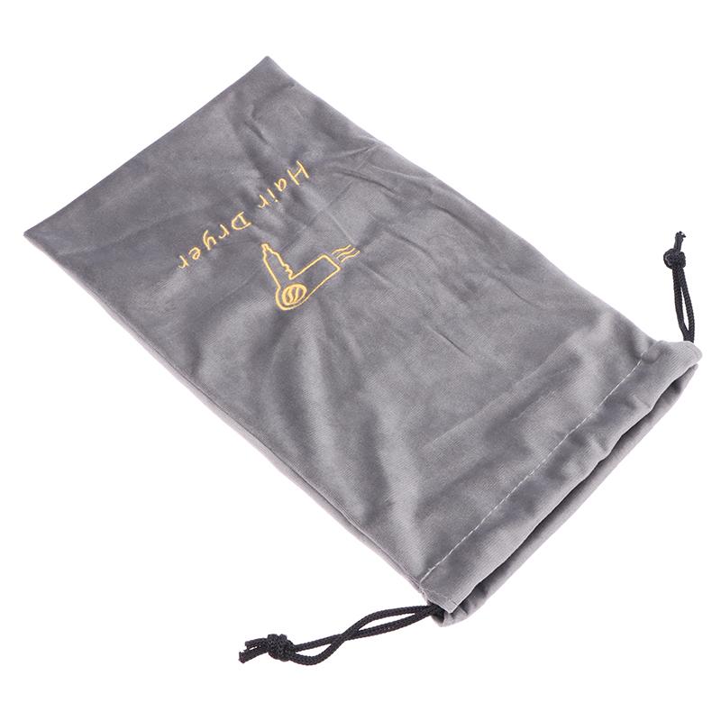 Travel Hair Dryer Drawstring Storage Bag Portable Drawstring Pouch Travel Bag Velvet Bag Spot Bundle Pocket Jewelry Bag