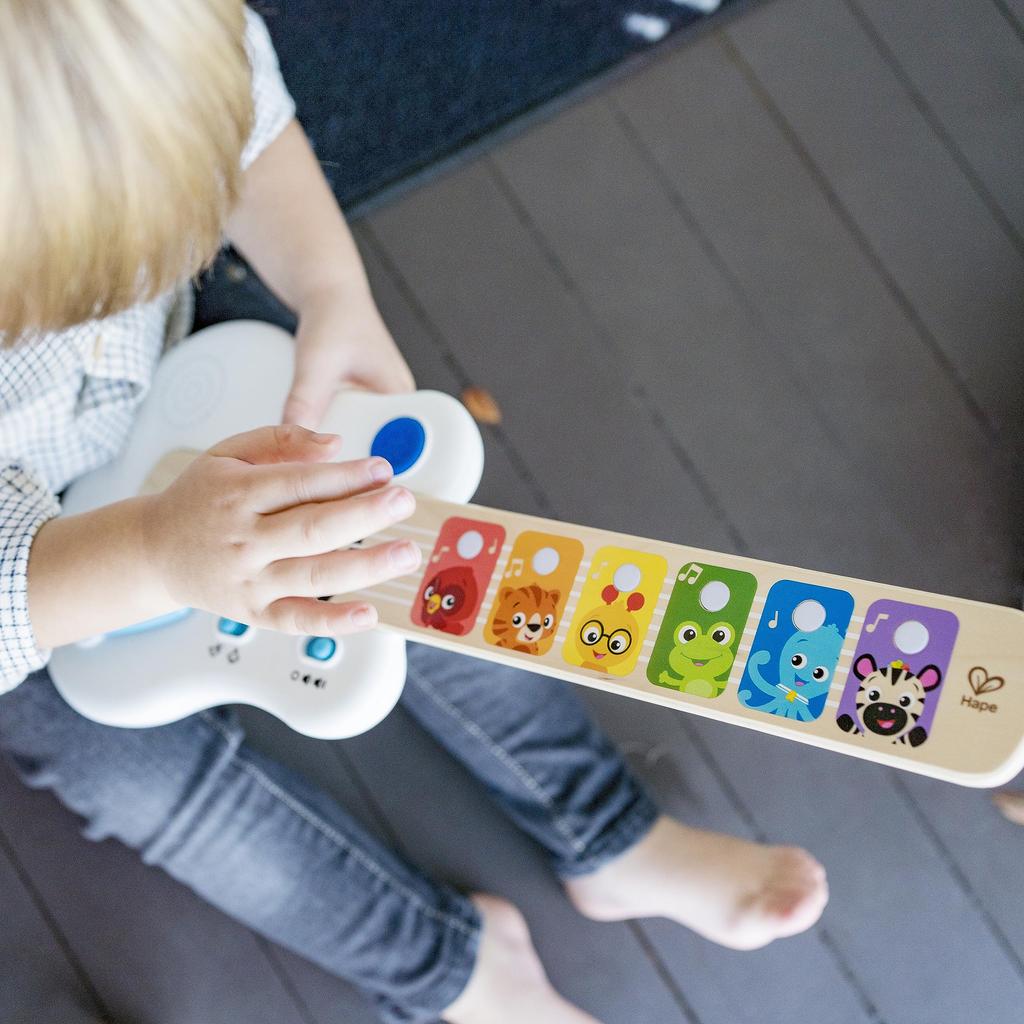 Kids II Japan Baby Einstein Magic Touch Guitar [12 Months~] Rock Music Instrument Wooden Toy 12396
