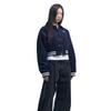 Nomanual W.s Varsity Jacket   Dark Navy