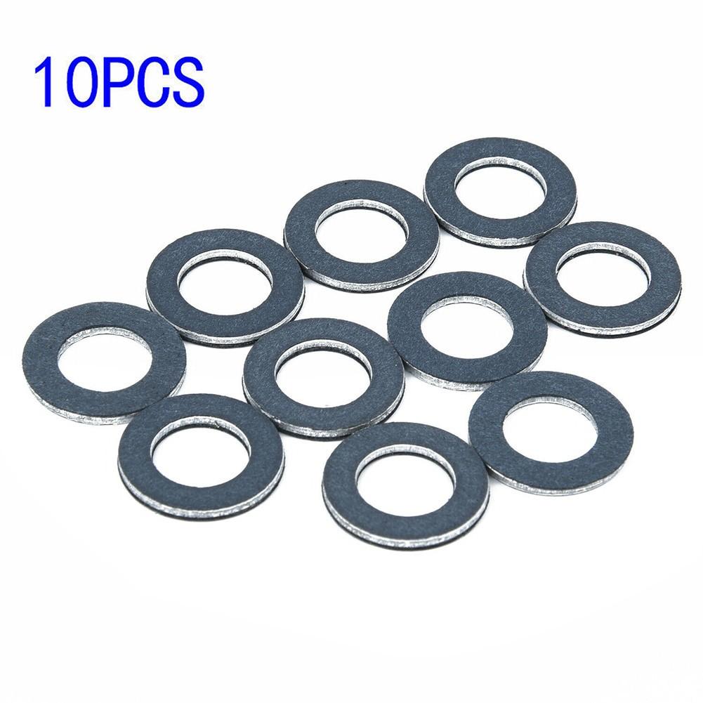 10PCS Engine Oil Drain Gasket Seal Washer 90430 12031 for Toyota Models