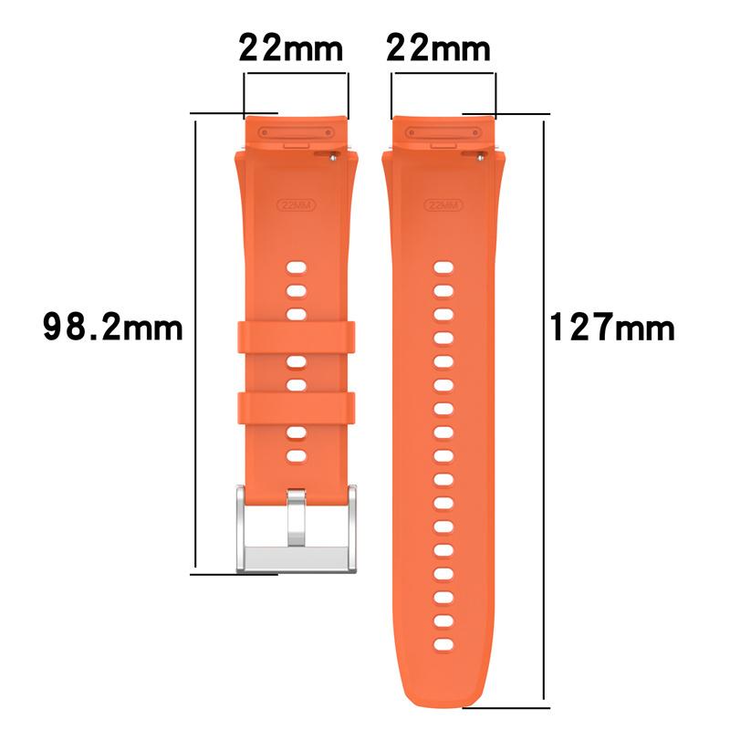 For OnePlus Watch 2 Strap Silicone Replacement Correa Wristband For Oppo Watch X Smart Watch Band Bracelet No Gaps Accessories