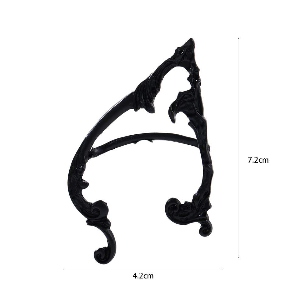 Solid Color Lady Pierced Earrings Korean Ear Bone Clip Gothic Elves Ear Cuff Women Earrings