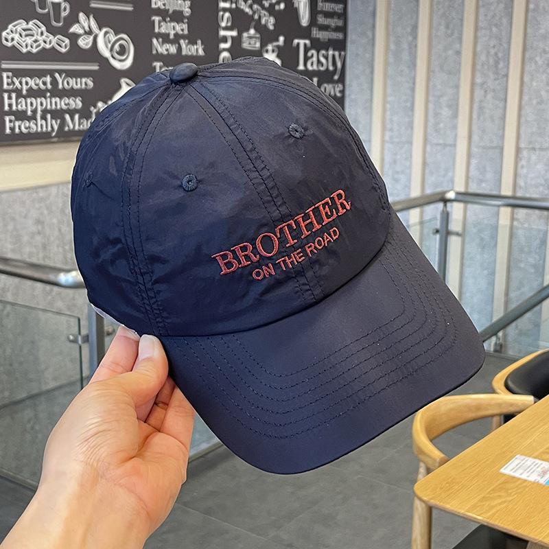 New Spring and Summer Couple Outdoor Sports Running Baseball Cap Men's Quick-drying Breathable Baseball Cap Women's Camping Spring Outing Class Cap
