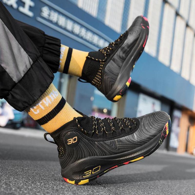 Basketball Shoes for Primary and Secondary School Students, Combat Boots for Men, Big Kids, Men and Women Sports Shoes