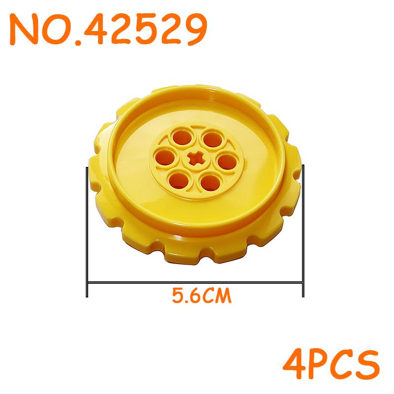 Link Chain Tank Belt Technical Parts Track Wheels Truck Car Gear Set Building Blocks MOC Bulk Brick Toys 3711 88323 57520 24375