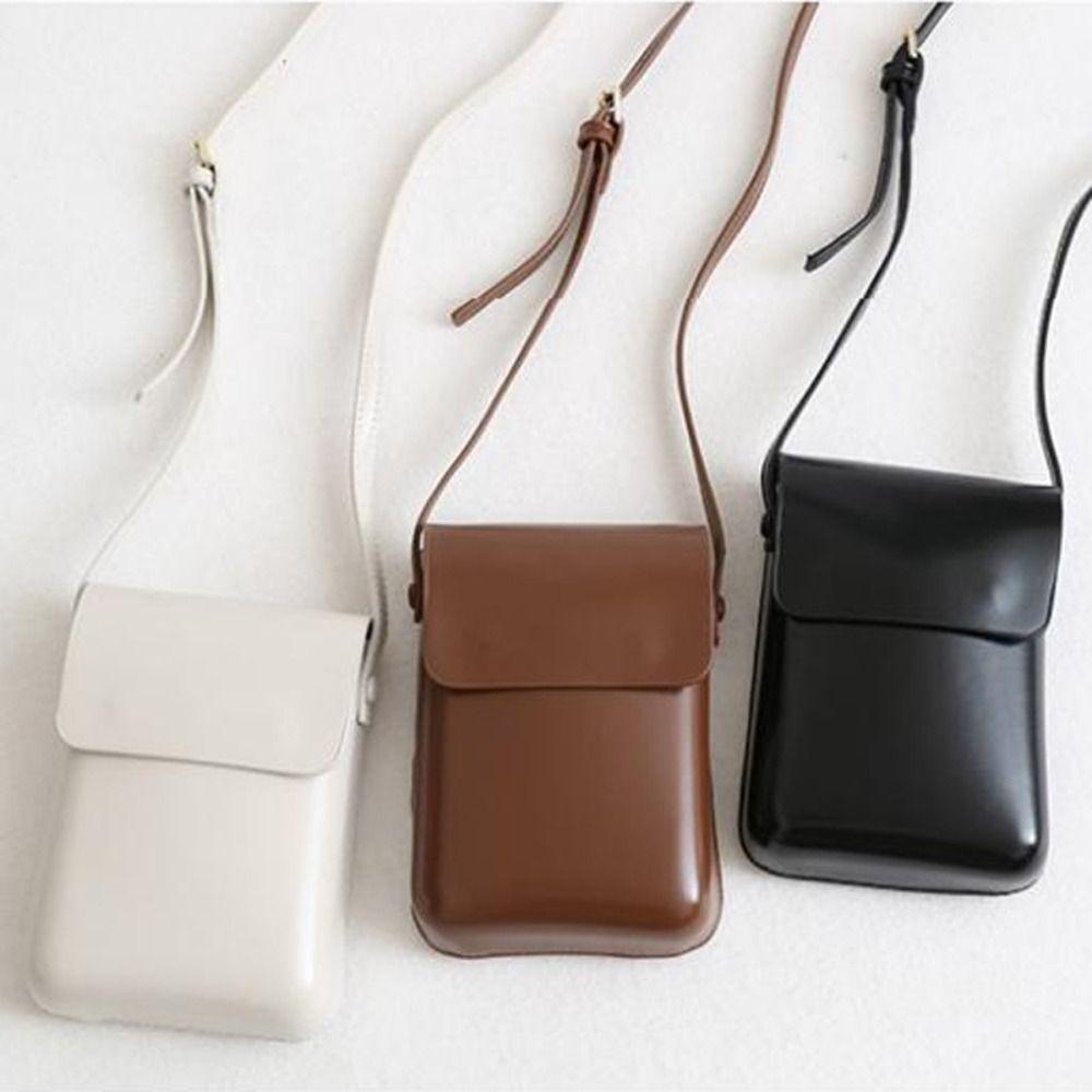 Handy-Geldbörse Klappe Umhängetaschen PU-Leder Handy-Schultertaschen Damen Handtaschen Handyhülle