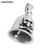 Skull Eagle Motorcycle Bell Stainlesss Steel Cool Biker Guard Bell for Harley Indian Chief Dyna Softail Fatboy Bobber Universal