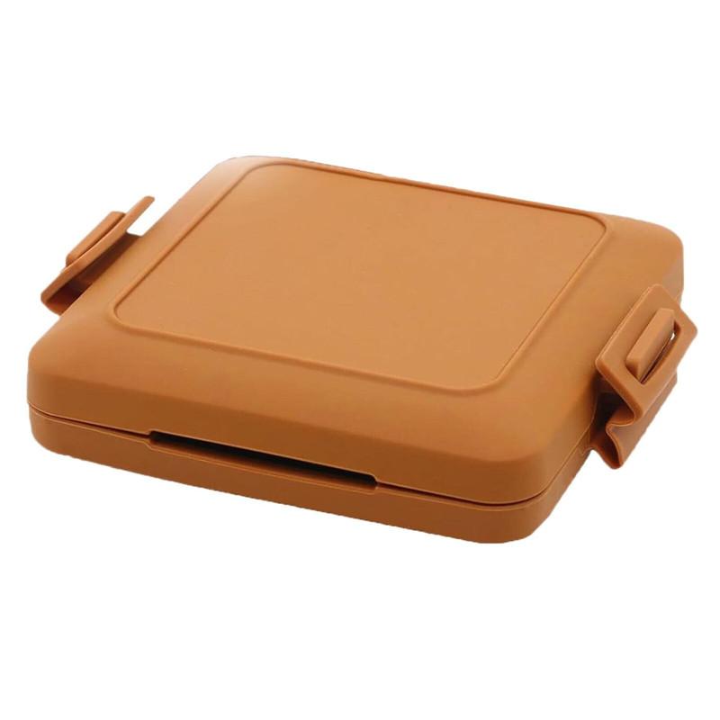 

Микроволновая печь для приготовления тостов Машина для приготовления сэндвичей в микроволновке Машина для приготовления вафель с тостами Простые закуски оранжевый