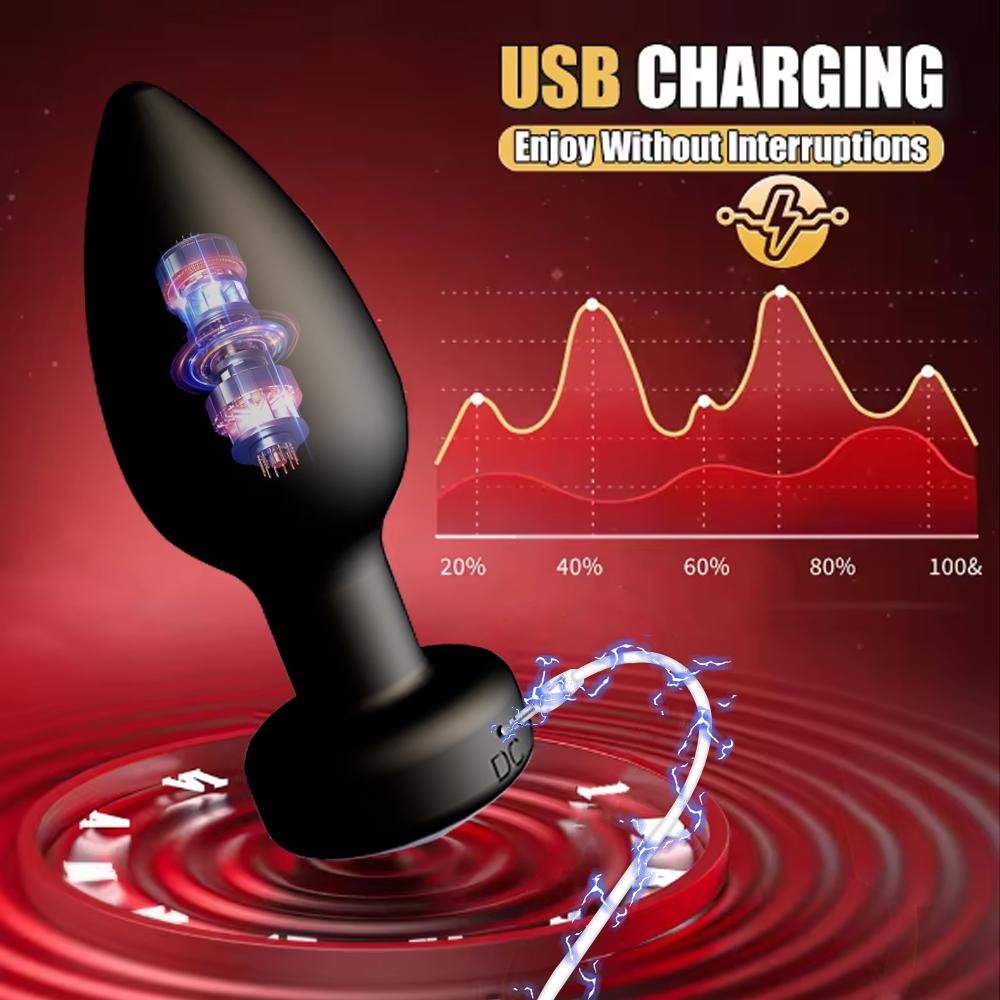 Wireless Remote Control Anal Vibrator Female Vagina Masturbator Butt plug Men Prostate Massager Sex Toy For Couples Sex Supplies