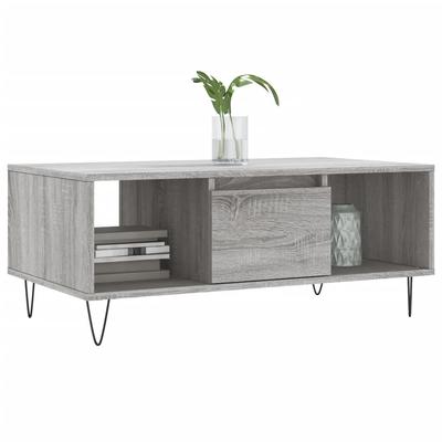 Couchtisch Grau Sonoma 90 x 50 x 36,5 cm Spanplatte