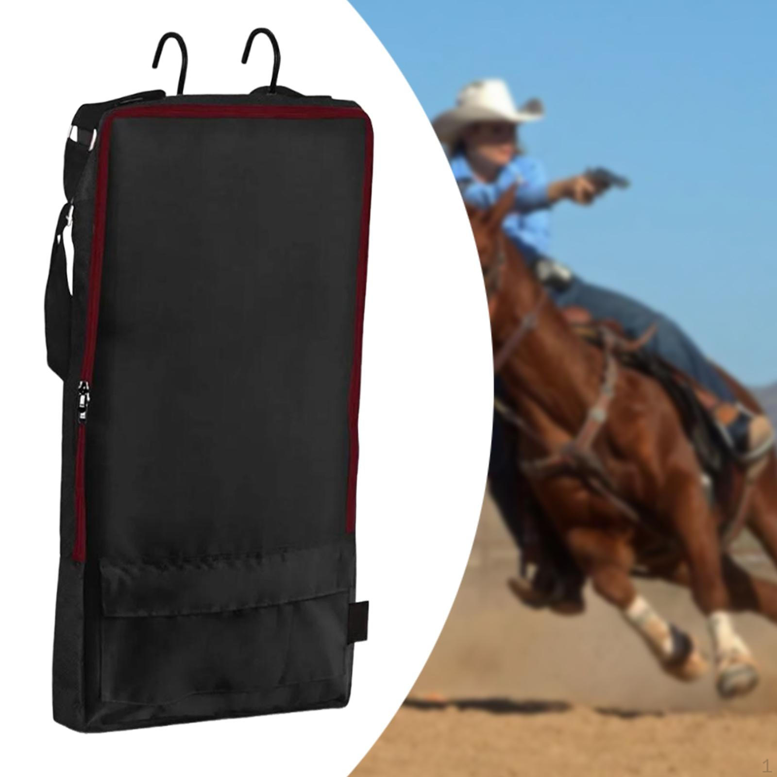 Сумка для уздечки сумка для переноски конского снаряжения прочный вместительный органайзер для уздечкинедоуздка с 3-зубчатой стойкой 2780₽
