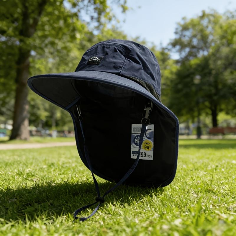 One-piece Sun Hat Neck Climbing Hat for Men and Women Outdoor Camping Mountain Climbing and Fishing