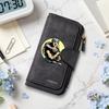 Themis Pattern Long Wallet Portable Multi Card Slot Purse Fashion Daily Use Money Holder