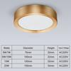 Moderne LED-taklamper 15W 10W 7W 5W runde taklamper Stue Soverom Naturlig lys Overflatemontert Panellysarmatur