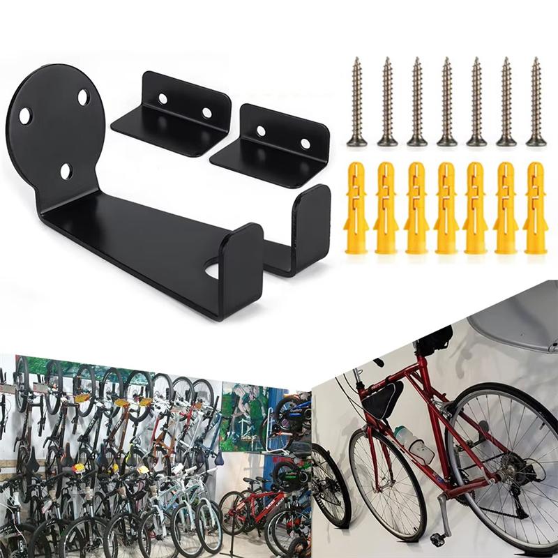 M-Modern-Durable Mountain Bike Wall Holder, Heavy Duty Bike Wall Hanger Hooks For Efficient Storage