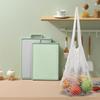 4 Pieces Grocery Shopping Net Bag Cotton Mesh Accessories Portable Easy to Use Netted
