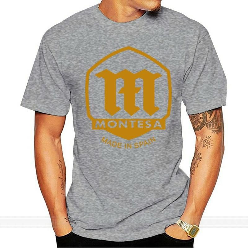 

Montesa Espana Motorcycles T-Shirt Sz S - 3XL Cotton Tshirt Men Summer Fashion T-shirt Euro Size Men Clothing T Shirt 4XL