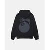 Classic Print Hooded Sweatshirt Teens Unisex Loose Fit Cotton Pullover Streetwear