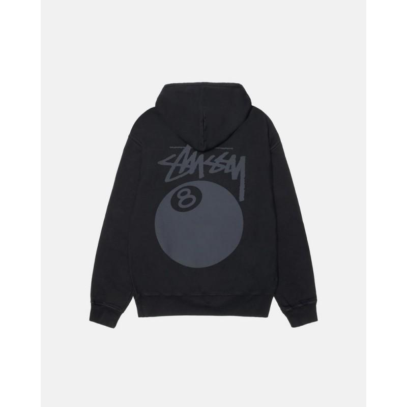 Classic Print Hooded Sweatshirt Teens Unisex Loose Fit Cotton Pullover Streetwear