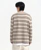 Musinsa Standard Multi-Stripe Relaxed Long Sleeve T-Shirt 3 [Cream]