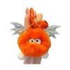 Keychain Pendant Cartoon Doll Charm with Wings Plush Key Chain Versatile Decoration Keys Backpack