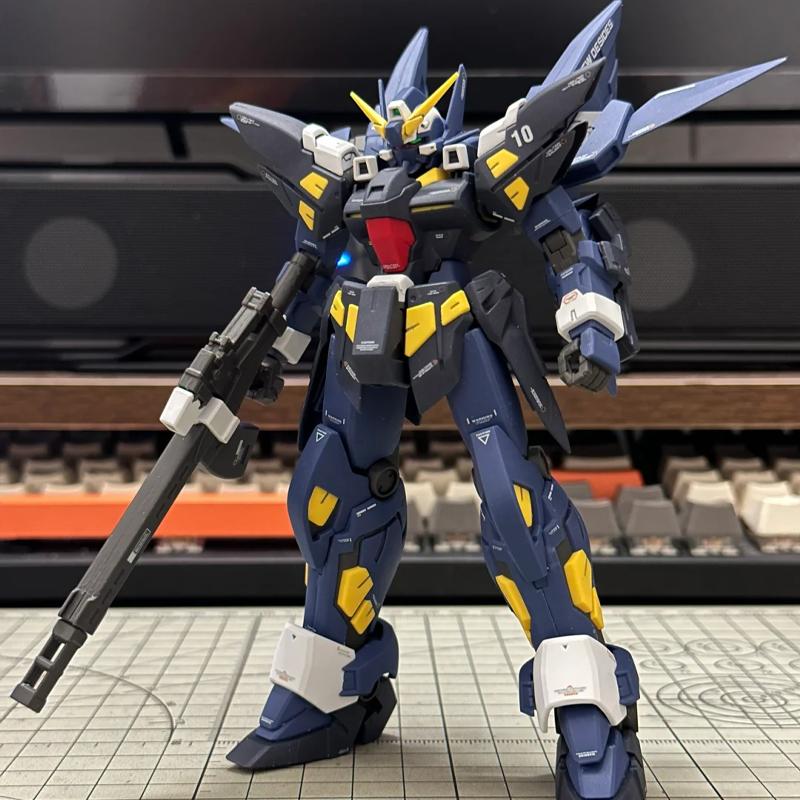 Super Robot Wars OG Huckebein Mk-II HG 1/144 Mecha Assembly Model Kit Action Figure Desktop Decoration Doll Boy Puzzle Toy Gift