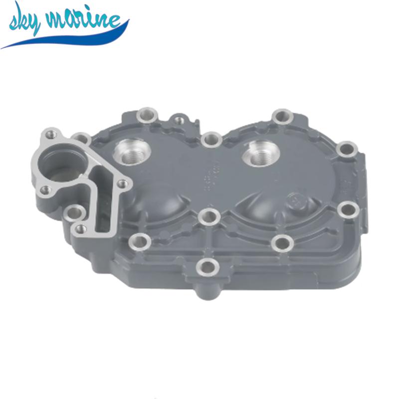 Cylinder Head Block 6B4-11111-00-1S For Yamaha 15HP 9.9HP 15D Outboard Engine Boat Motor Aftermarket Parts 6B4-11111 Boat Motor