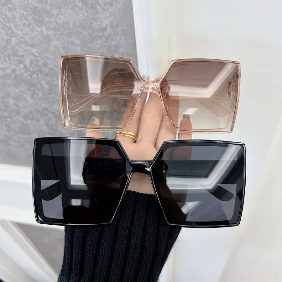 Plain Square Sunglasses Women Men Designer Classic Sun Glasses Female Male Fashion  Vintage Travel Shades Sun Glasses
