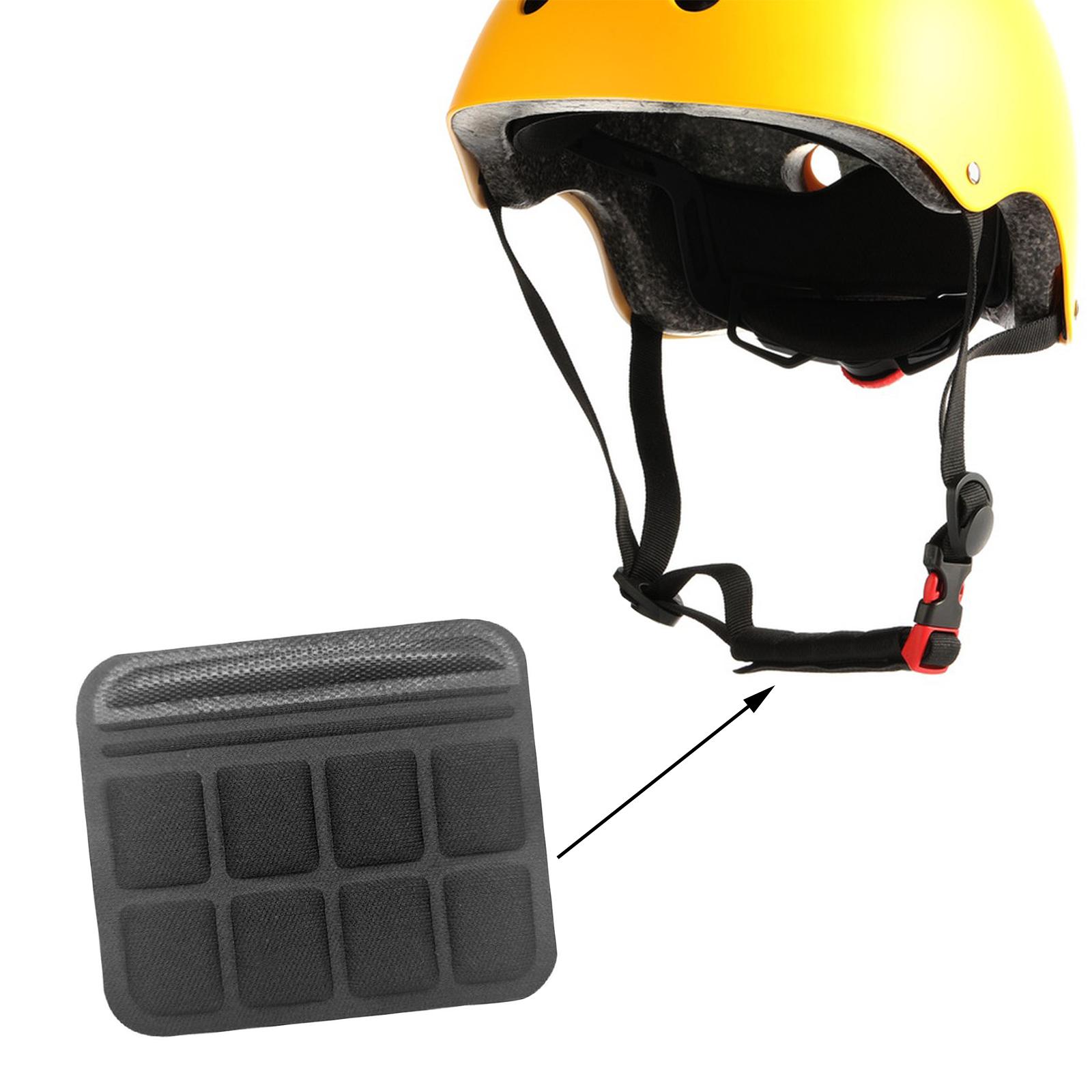 Helmet Chin Pad, Chin Strap Replacement Pad, Liner for Cycling And Outdoor чёрный