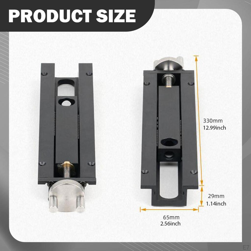 Bench Tail Vise Inertia Vice Fixture Fast Moving Multi Functional Adjustable Clamp for Shop Home