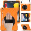 Custom 3-in-1 Protective Tablet Case for iPad 9th 8th 10.2 Inch Shockproof with Wrist Strap and Pencil Holder