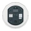 Seiko Clock KX274W Analog Wall White 305 X 305 X 47mm Radio-Controlled Clock, Pearl,