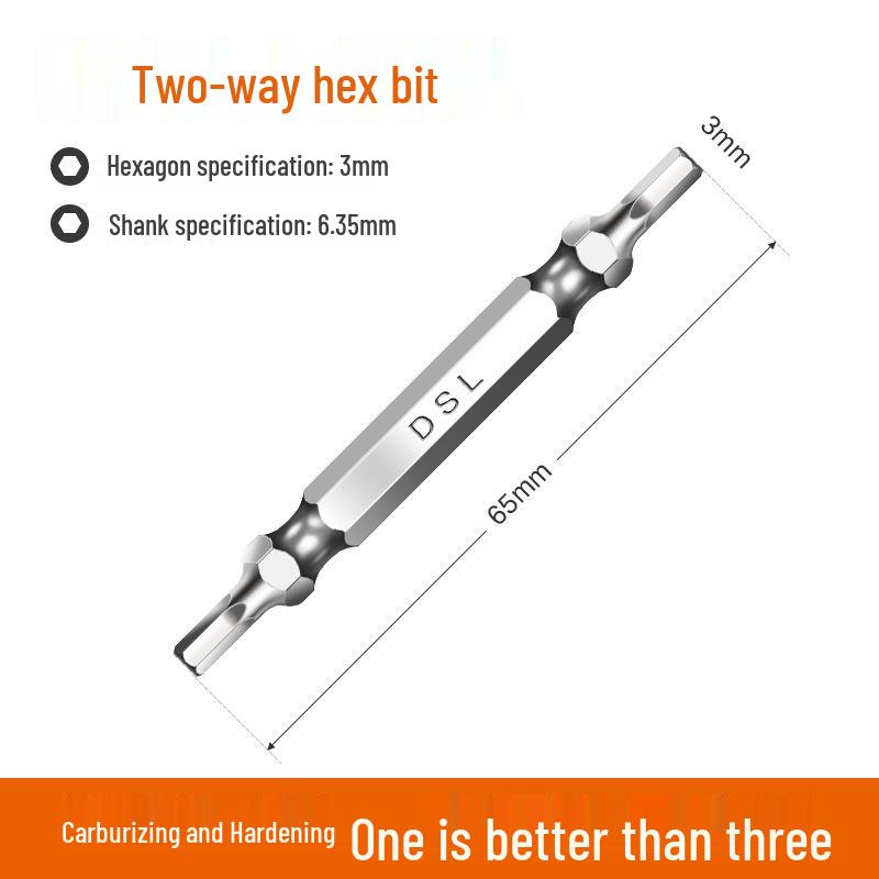 Industrial Grade Magnetic Hex Socket Driver Bit Set for Electric Screwdrivers and Hand Drills